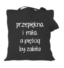 Upominki na święta? Torba z nadrukiem dla narzeczonej, przyszłej żony, prezent urodziny