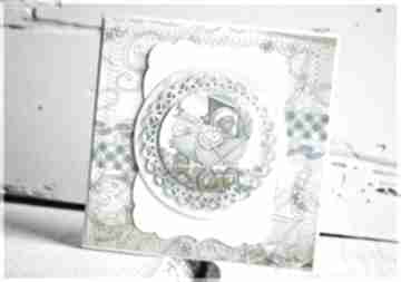 chrzest. Urodziny - narodziny scrapbooking kartki