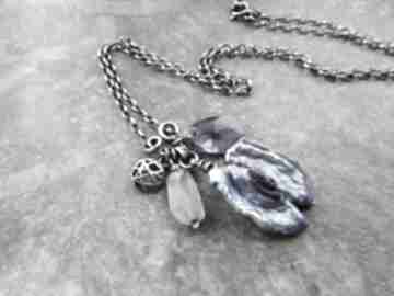 Niezwykła perła naszyjniki lahovska naszyjnik, unikalny, jedyny egzemplarz, srebro, srebrny