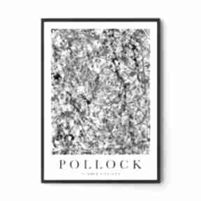 number nineteen abstrakcja - format A4 plakaty hogstudio plakat, pollock, malarstwo jackson