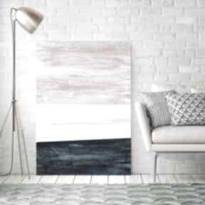 Canvas obraz płótno różowy horyzont 50x70 cm hogstudio, abstrakcja