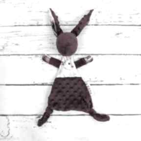 Luluś dla króliki w malwach maskotki nuva art pierwsza, prezent noworodka, przytulanka