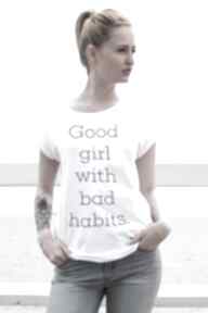 Bad habits t-shirt koszulki banana dream oversize, fashion