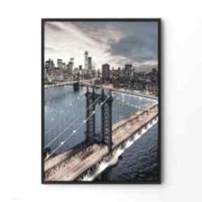 Plakat obraz bridge B2 - 50x70 cm hogstudio, dodatki, do salonu