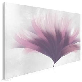 Obraz na płótnie - abstrakcja kwiat fioletowy 120x80 cm 82501 vaku dsgn, nowoczesny, roślina