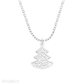 Pomysł prezent pod choinkę: Celebrate christmas tree necklace