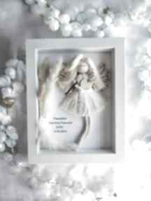 balerina dowolna personalizacja dom kartkowelove aniołek, anioł stróż, komunia, chrzest święty