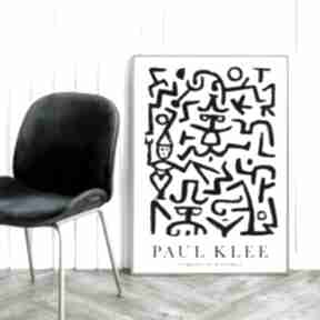 Paul - 50x70 cm hogstudio plakat, plakaty, do wnetrza, klee, na prezent