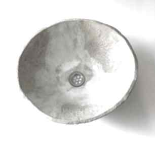 Umywalka ceramiczna koronka w różu ceramika ceramystiq studio, akcesoria łazienkowe, ręcznie