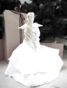 Prezenty pod choinkę! Świąteczny anioł pod choinkę prezent lalka
