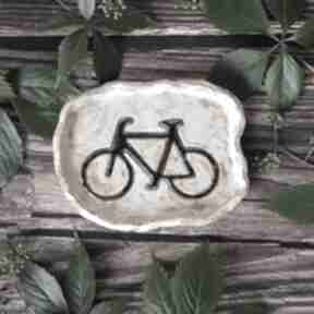 Ceramika badura rower, rowerzysta, na klucze, sport, ceramiczna podstawka