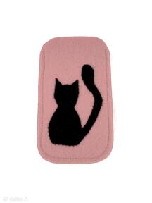 Cat in red etui aneta pruchnik filc