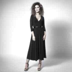 Brigitte - black night sukienki milita nikonorov elegancka, wieczorowa, wygodna