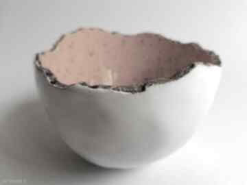 Pomysł na prezenty świąteczne! "jajeczna miseczka" new 11 ceramika eva art rękodzieło, z gliny