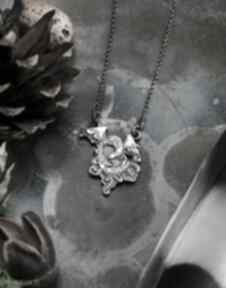 Wisior feniks ze srebra, wg autorskiego projektu cztery humory wisiorek srebrny, biżuteria