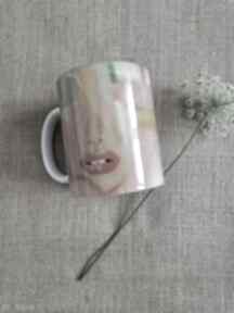 Kubek na prezent - obraz na ceramice, malowany - unikatowy - kawa i - herbata. Relaks margo art