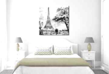 Miasto paris paryż 2 - 80x80cm obraz na płótnie ale obrazy