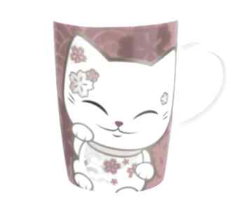 mani lucky cat red kubki kimmidoll poland kubek, prezent, manilucky