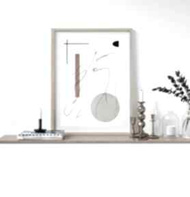 Plakat body one line - format 40x50 cm plakaty hogstudio, na prezent, do salonu, kobiecy