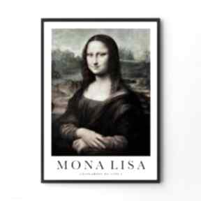 mona da w klasycznej odsłonie - format 30x40 cm plakaty hogstudio plakat, do domu, salonu, lisa