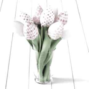 Tulipany, kwiaty - bukiet - dekoracja: urodziny dziecko pokoik dziecka myk studio
