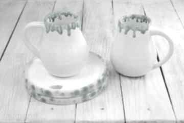 Prezent - ślubny ceramika naczynia użytkowa - talerzyki