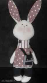 Króliczka klara dollsgallery maskotka, przytulanka, zabawka, królik, dziecko, prezent