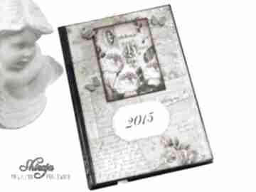 Kalendarz 2015-różany rękopis shiraja, książkowy, róże