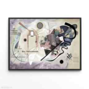 Plakat kandinsky 30x40 cm hogstudio obraz, do salonu, reprodukcja, nowoczesny