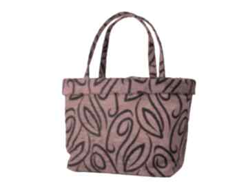 0009 czerwona torebka shopper bag 3w1 ekologiczna torba zakupy