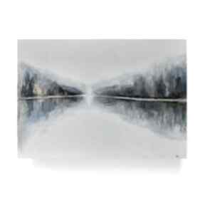 akrylowy formatu 70x50 cm paulina lebida las, akryl, obraz, płótno