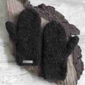 zimowe no 3 woolissocool na zimę, drutach, wełniane, z palcem, ciepłe rękawiczki