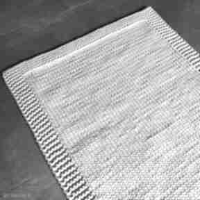 ze sznurka bawełnianego beżowy 80x120 cm nitkowe love dywan, chodnik, sznurek, bawełna