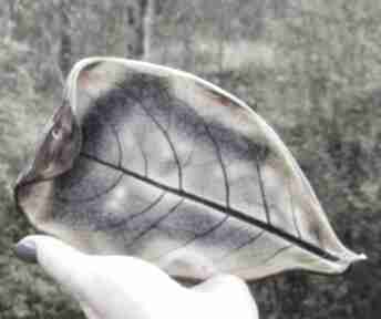 Ceramiczny liść na kadzidła c584