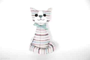 Kotek torebkowy - bartek 25 cm maskotki boska wioska kot, kolorowy, dziecko, przytulanka