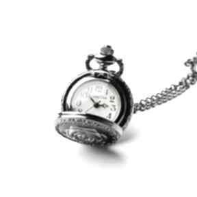 Różyczka black naszyjniki drobiny czasu zegarek
