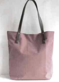 Classic nity torebki czarnaowsianka shopper, fuksja