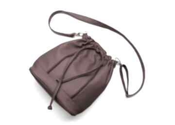 Worek sakiewka - bordo na ramię torebki niezwykle nowoczesna, hobo, sack, lato