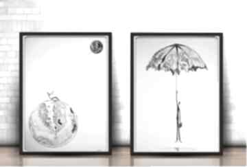 Zamówienie autorskie grafiki dreams rain 50x70cm grafika