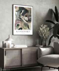 Plakat kandinsky untilted abstrakcja - format 40x50 cm plakaty hogstudio geometria