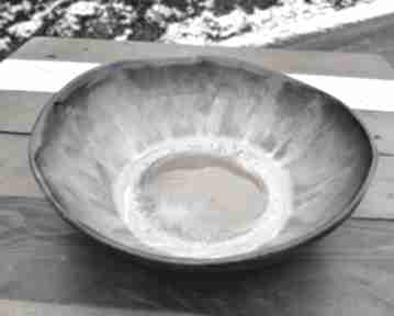 Święta upominki. Ceramiczna misa c717 ceramika shiraja, kamionka, na prezent, sałatki owoce