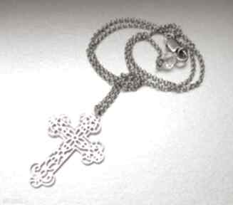 Croix naszyjniki judith bijoux krzyż, krzyżyk