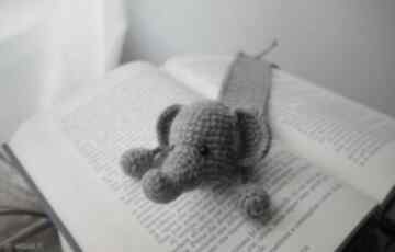 Słoń, zakładka do książki, dla dziecka, mola książkowego
