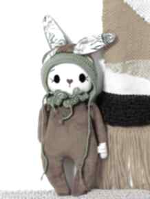 Królik migdałek zabawki madika design przytulanka, lalka, do przytulania, dekoracja, króliczek