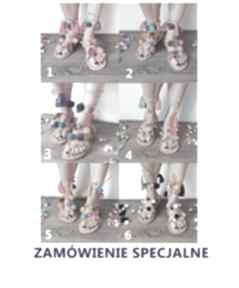 Zamówienie specjalne dla pani renaty naszyjniki mro soutache sandały, boho