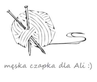 Zamówienie dla pani ali czapka męska 100% wool aga made by hand, czapkamęska, wełniana