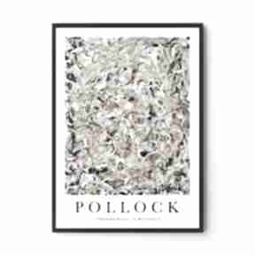 Plakat pollock shimmering substance - format A4 sztuka reprodukcja plakaty hogstudio, kolorowy