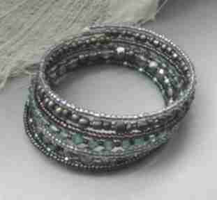 Ava judith bijoux bransoleta, szkło