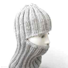 Czapka kominiarka handmade balaclava narciarska modna zimowa