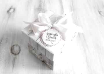 Pudełko - kartka z życzeniami prezent na ślub scrapbooking po godzinach na wesele, upominek